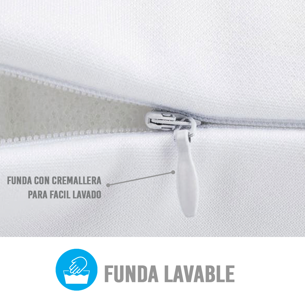 Almohada Viscoelástica - Cervical. MEJORA TU VIDA AL MAXIMO. PRODUCTO 100% ORIGINAL.