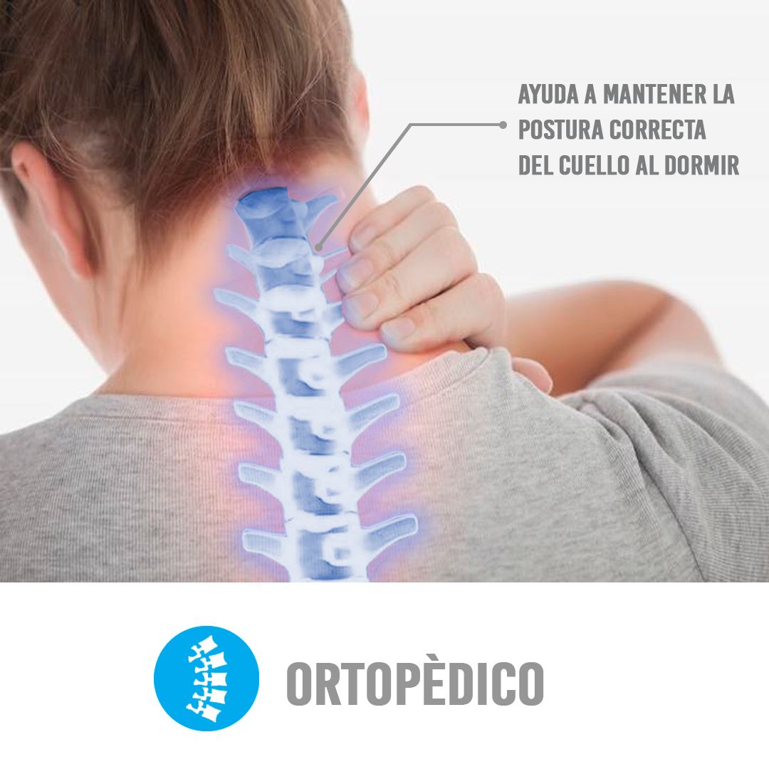 Almohada Viscoelástica - Cervical. MEJORA TU VIDA AL MAXIMO. PRODUCTO 100% ORIGINAL.