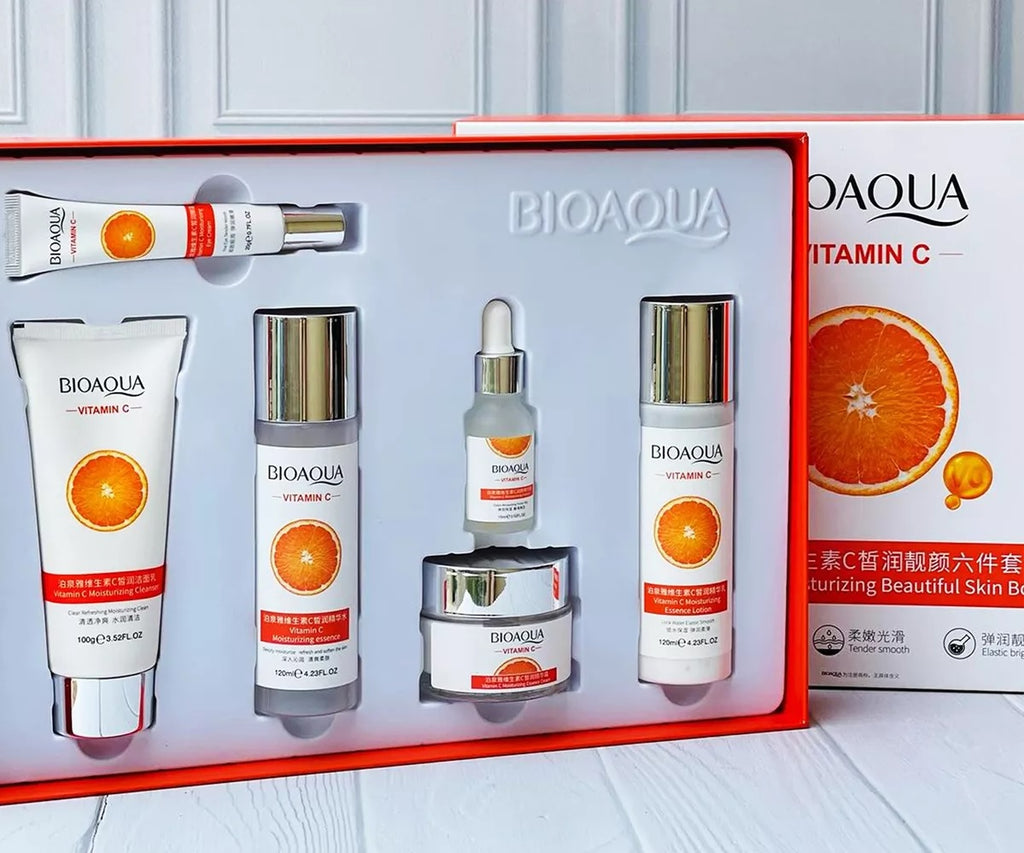 Kit Facial Bioaqua Vitamina C. PRODUCTO 100% ORIGINAL