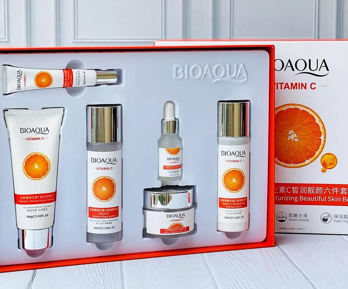 Kit Facial Bioaqua Vitamina C. PRODUCTO 100% ORIGINAL