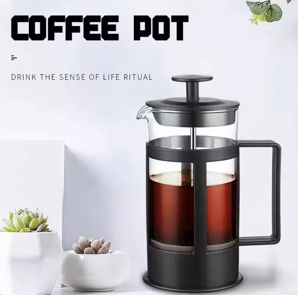 CAFETERA PRENSA FRANCESA 350ML BOROSILIC. CALIDAD PREMIUN.