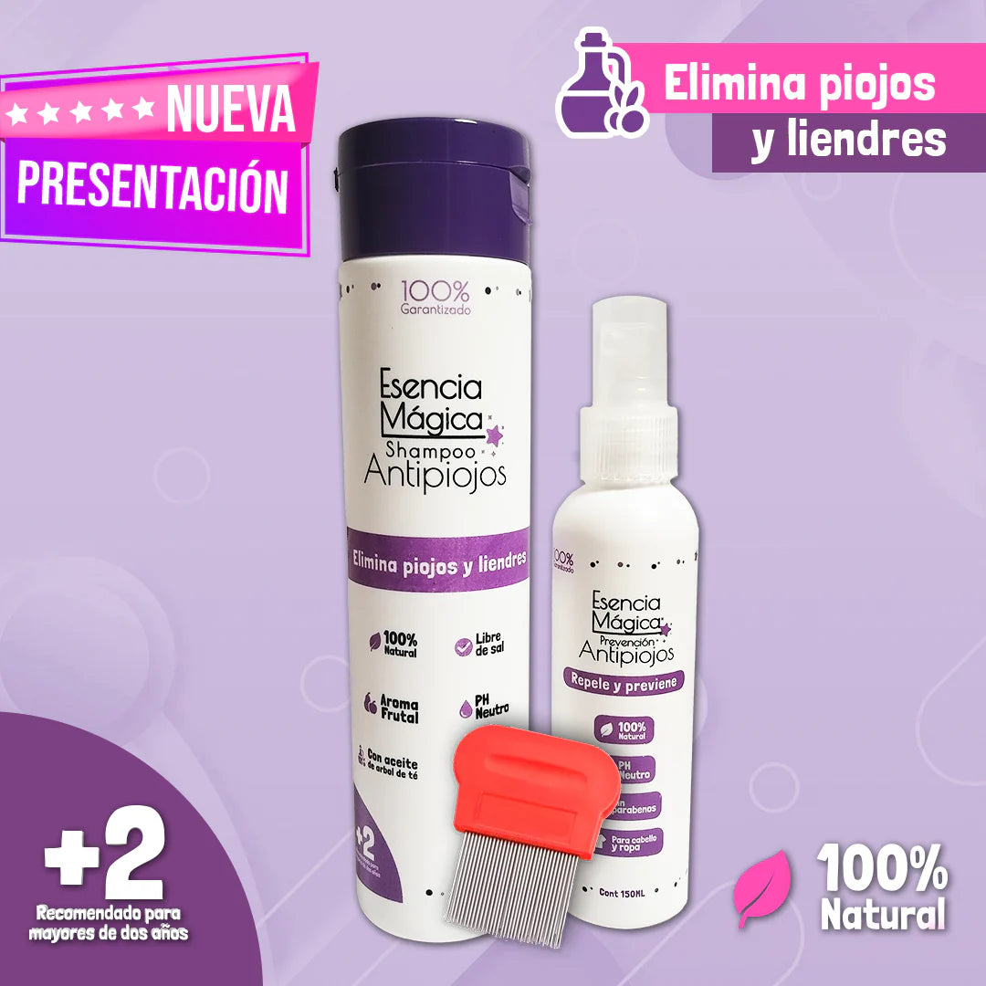 Kit antipiojos + acondicionador EsenciaM