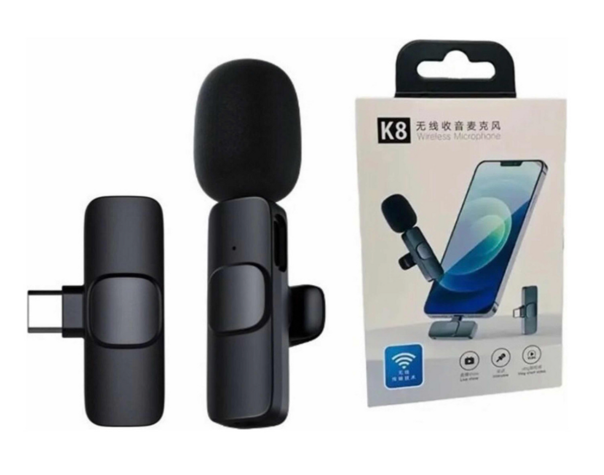 MICROFONO SOLAPA K8. IDEAL PARA TUS VIDEOS Y CREADORES DE CONTENIDO.