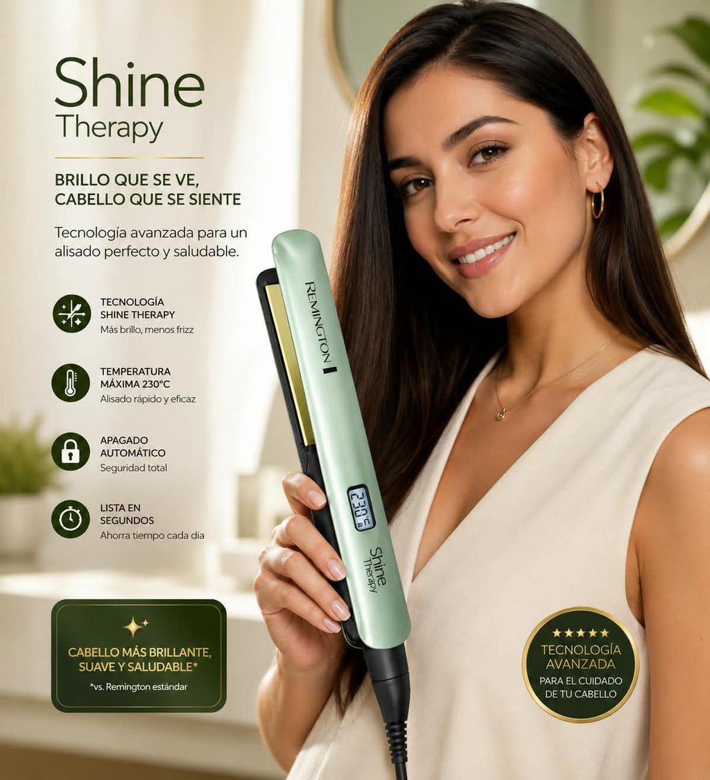 Plancha Alisadora Remington Aguacate PRODUCTO 100% ORIGINAL