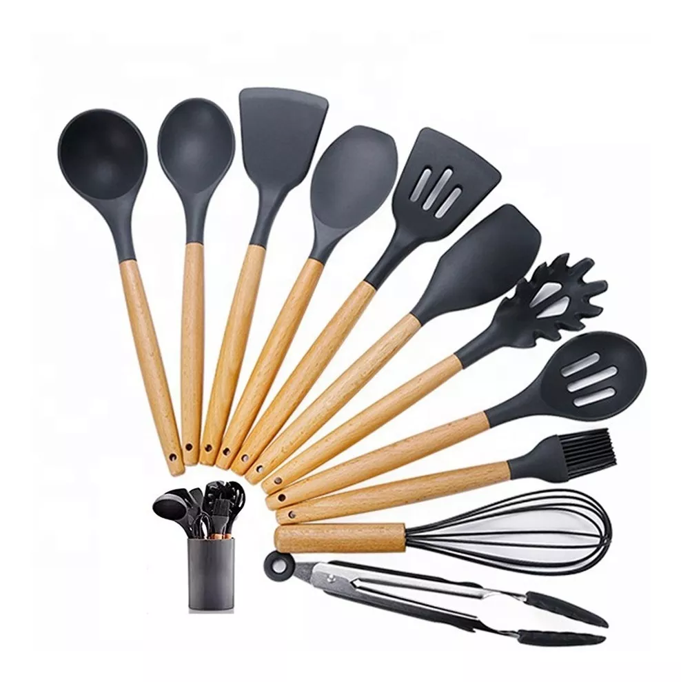 Set Utensilios de Cocina x 12 Pzas PIEZAS DE CALIDAD PREMIUN.