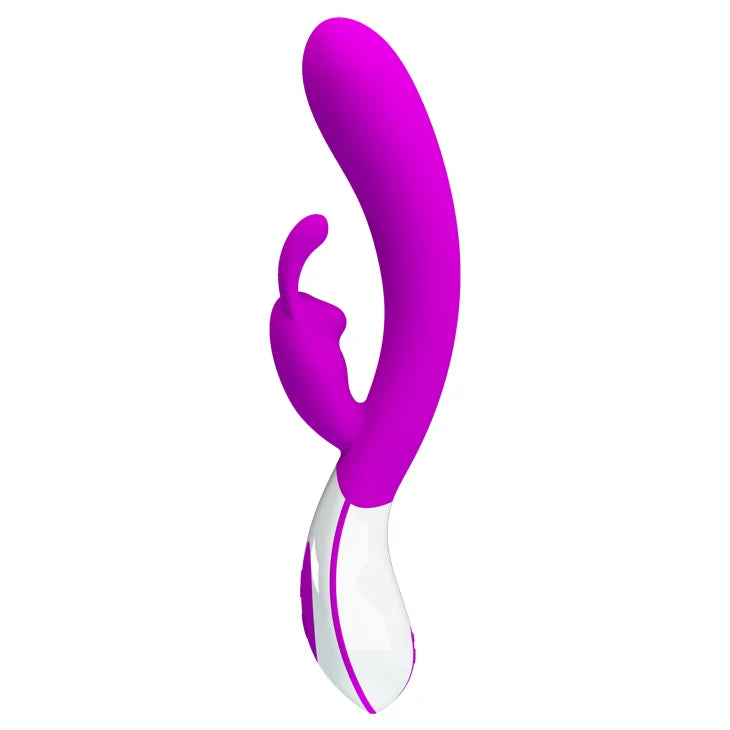 VIBRADOR HARLAN PRETTY LOVE. DISFRUTA DE UNA ESTIMULACION SIMULTANEA, QUE TE HARA SUBIR A LAS ESTRELLAS