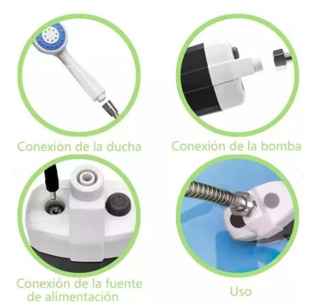 Ducha Portátil. IDEAL PARA VIEJES Y CAMPING.